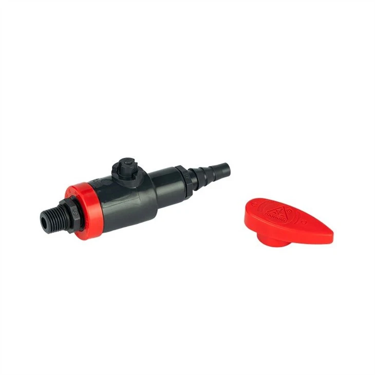 PVC labcock sampling valve replacable handle(001)